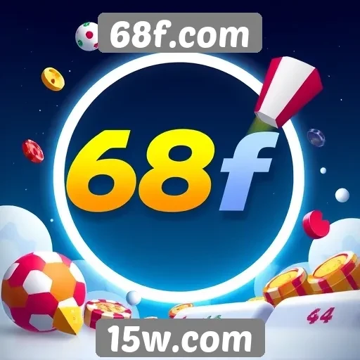 Variedade de jogos disponíveis no 68f.com
