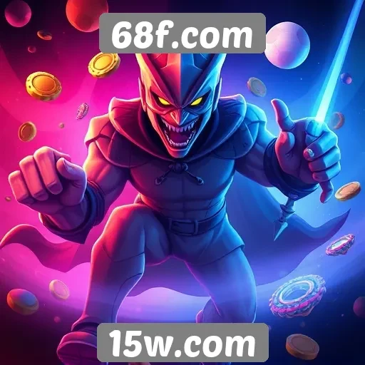 A variedade de jogos disponíveis no 68f.com